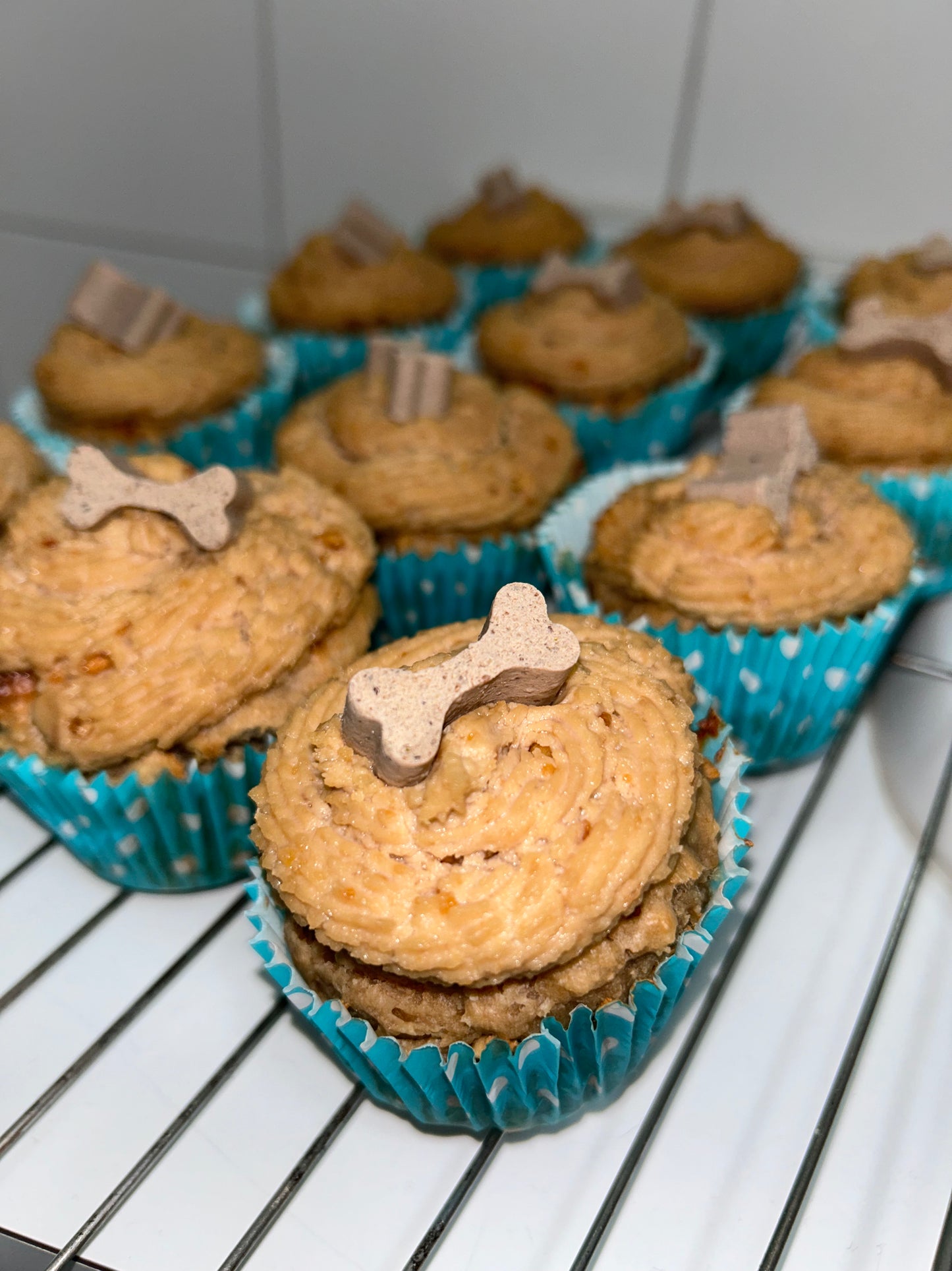 Banana and Peanut Pupcakes